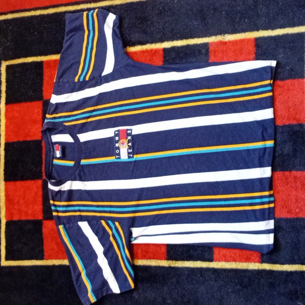 Vintage Tommy Jeans Striped Shirt